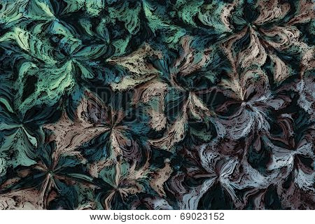 Strange shapes background