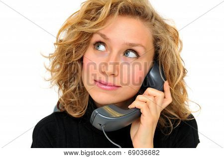 Businesswoman On The Phone