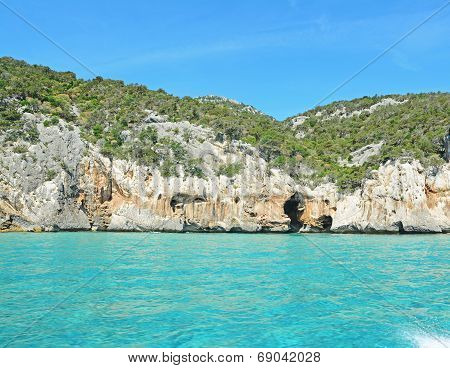 caves and sea