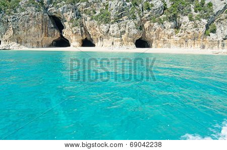 caves and sea
