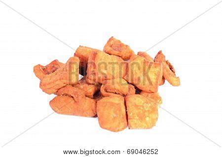 Pile Of Greaves Isolated On White