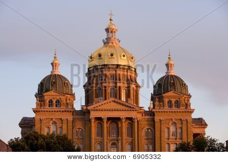 Iowa state capitol