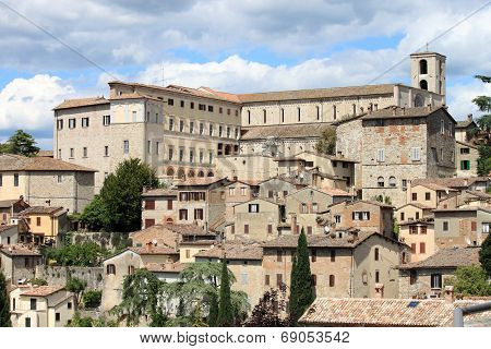 Medieval town of Todi, Italy