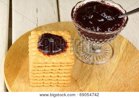 Some Biscuits And Blackberry Jam
