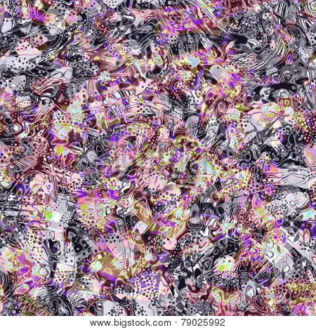 Psychedelic seamless pattern