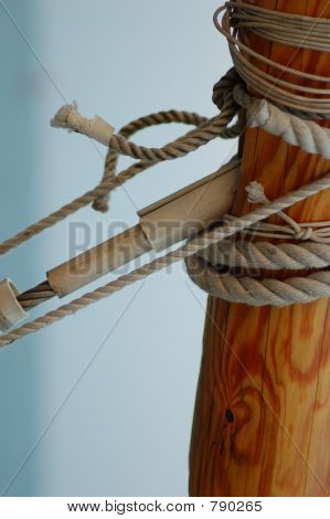 Corde di legno Post