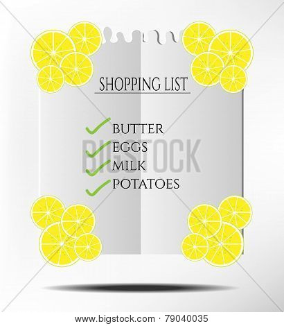 Shopping list
