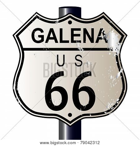 Galena Route 66 Sign