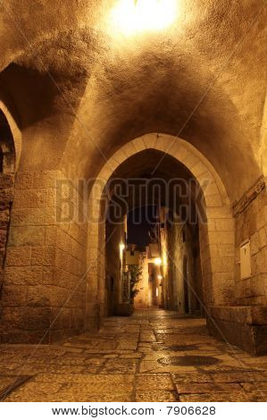 Antiikin Alley juutalaiskorttelissa, Jerusalem