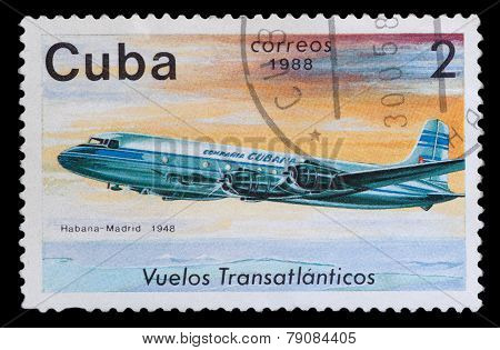 Stamp Printed In The Cuba