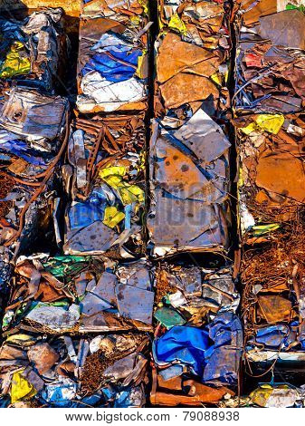 Metal background.