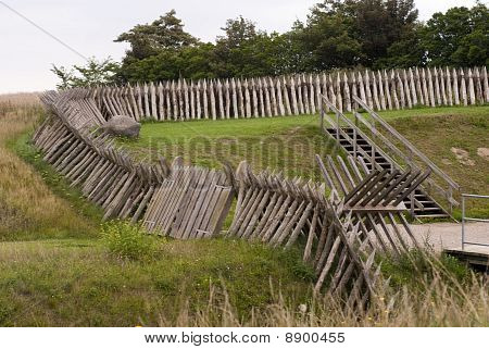 Palissades au Danemark