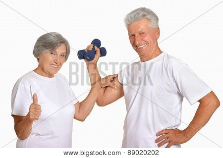 Portrait Of A Senior Couple