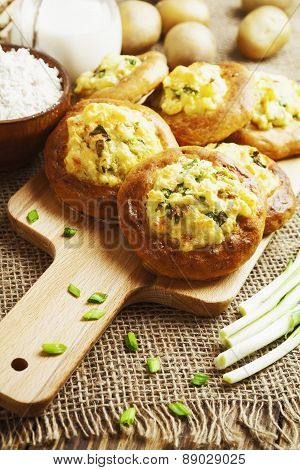 Shangi- Patties With Potatoes And Green Onion