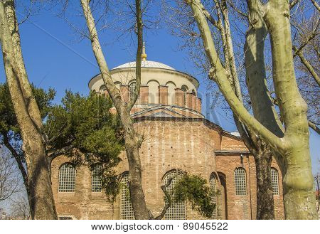 Orthodox Byzantine church in Gulhane Park