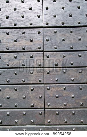 Arsago Seprio Abstract    Door Curch  Closed Wood Italy  Lombardy