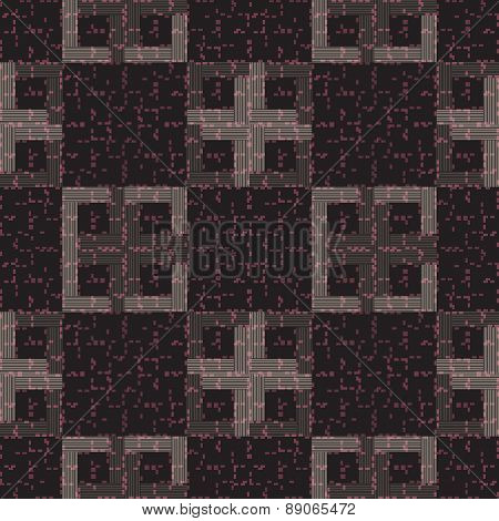Samless pattern with geometric designs