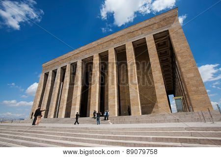 Mausoleum Of Mustafa Kemal Ataturk