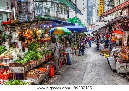 Hong Kong Historic Landmark: Graham Street Wet Market