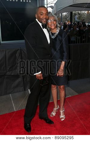 NEW YORK-APR 21: Director Lee Daniels (L) and mother Clara Watson attend the 2015 Time 100 Gala at Frederick P. Rose Hall, Jazz at Lincoln Center on April 21, 2015 in New York City.