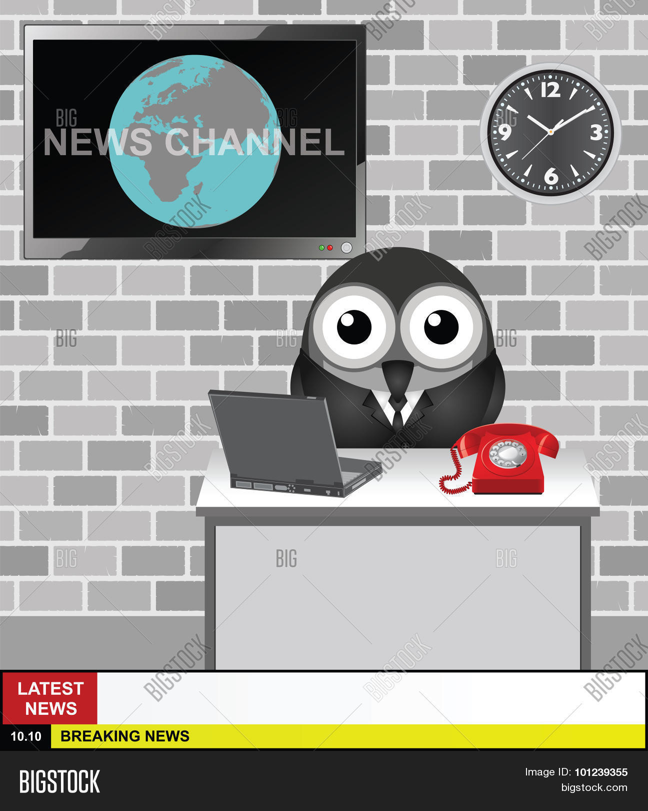 World News Channel Vector Photo Free Trial Bigstock
