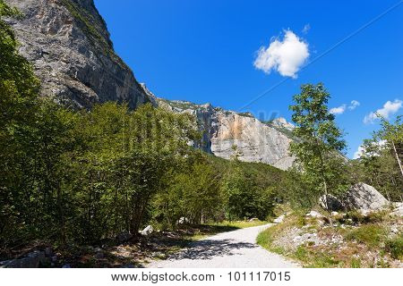 Trail In Sarca Valley - Trentino Italy