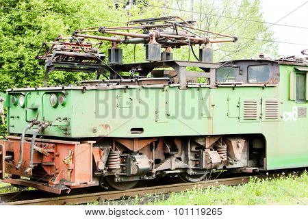 electric locomotive, Kostolac, Serbia