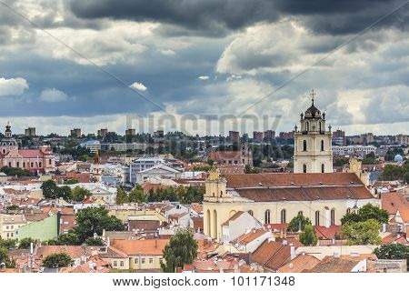 Vilnius Old Town Cityscape, Lithuania