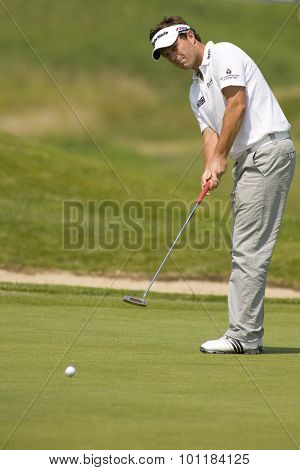 PARIS FRANCE, 02 JULY 2009. Benn Barham (GBR) competing in the 1st round of the PGA European Tour Open de France golf tournament.