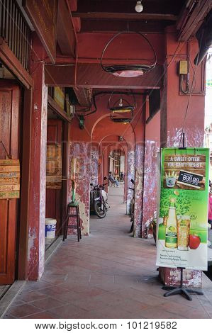 Jonker Street Is The Centre Street In Malacca