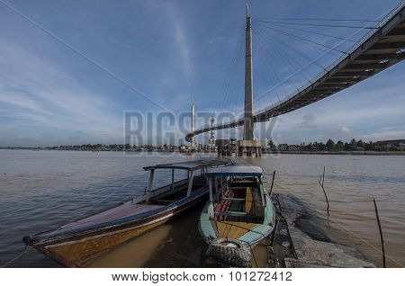 two boats are no longer used