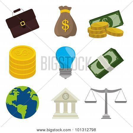 Business, money and global economy