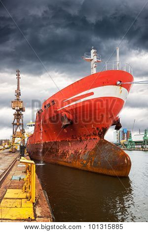 Ship In Port
