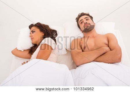 Couple In Bed