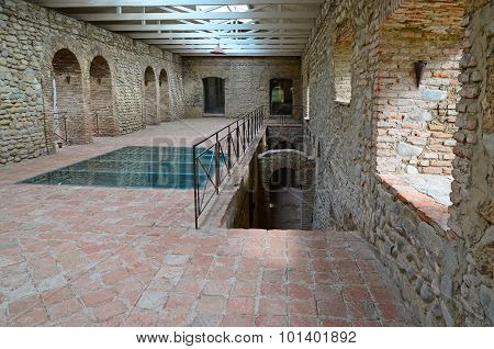 Tsinandali,GE-March,03 2015:Interior of A.Chavchavadze house-museum in the village of Tsinandali