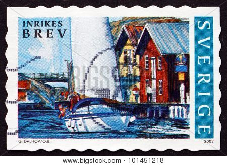 Postage Stamp Sweden 2002 Summer In Bohuslan