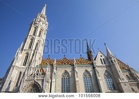 Matthias Church In Budapest