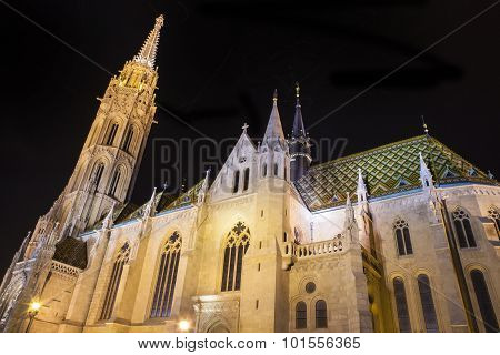 Matthias Church In Budapest