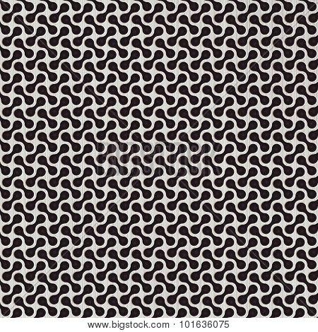 Abstract Background With Metallic Grill, Vector Illustration