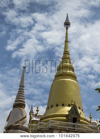 top of the stuppa of Wat Soi Thong Buddhist temple, Bangkok