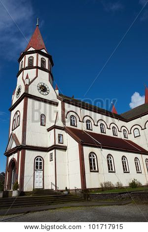 Church in the Chilean Lake District