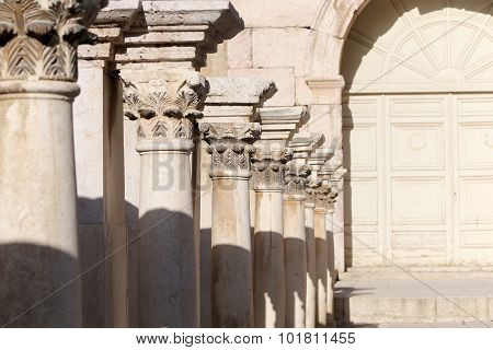 Roman Theatre in Amman Jordan