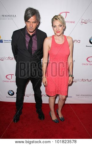 LOS ANGELES - SEP 15:  Greg Camp, Gina Briganti Camp at the 