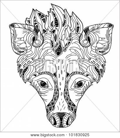 Hyena Vector Illustration