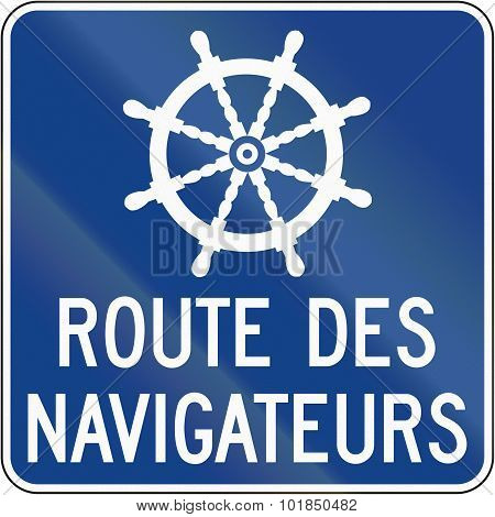 Sailors Route In Canada