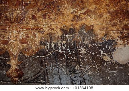 Fragment Of Ancient Frescoes