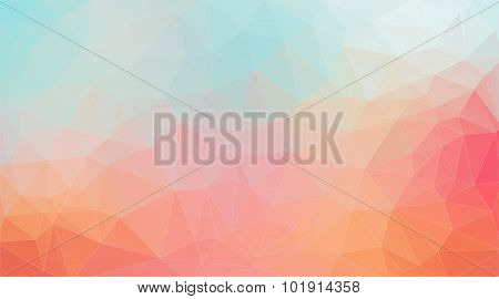 Light tial and orange shape composition background