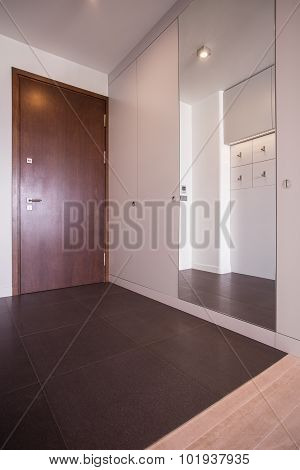 Brown And Beige Anteroom