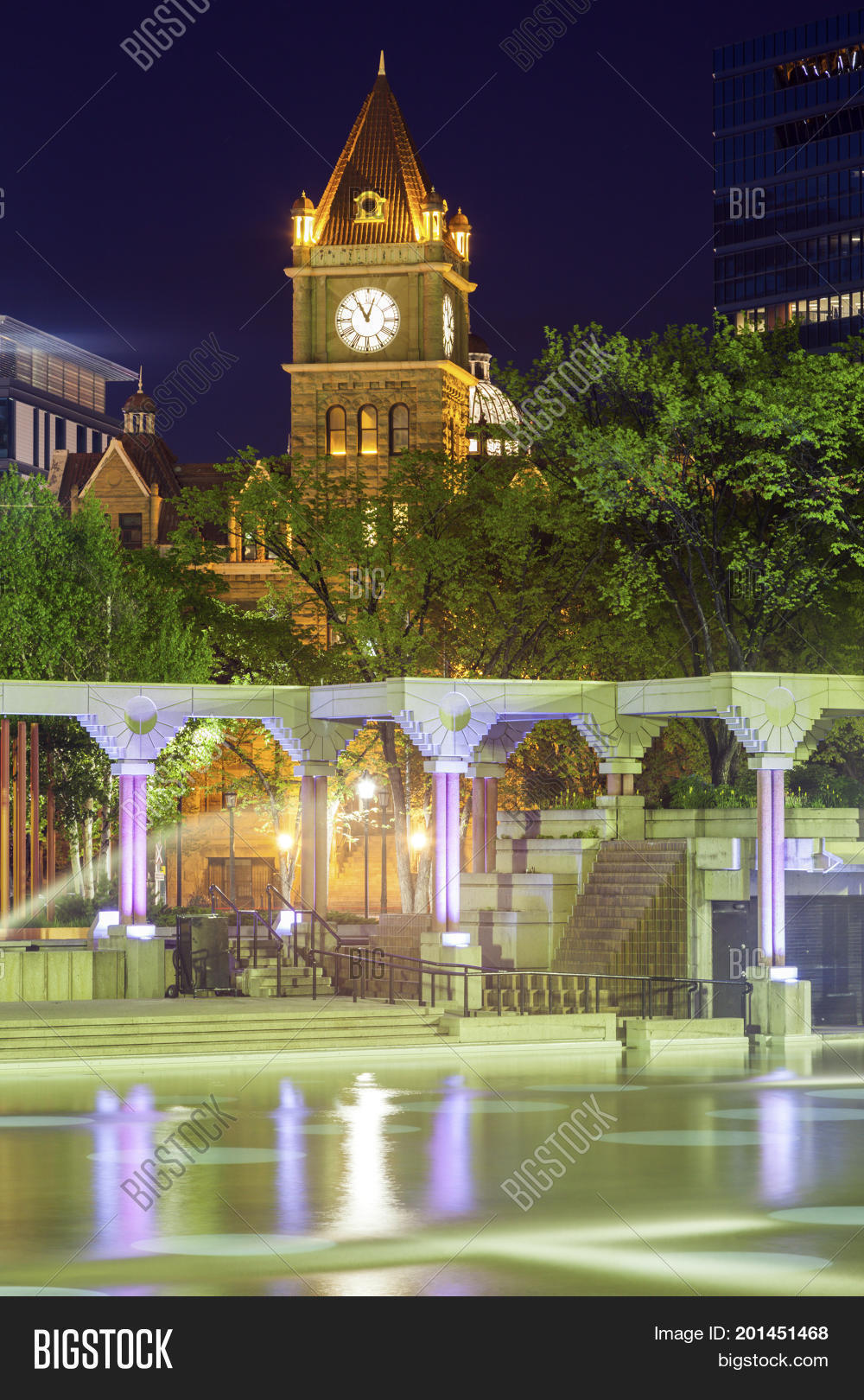 Clock Tower Calgary. Image & Photo (Free Trial) Bigstock