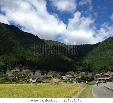 The small beautiful traditional village, Miyama, Kyoto